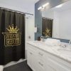 Waffle Stomping Shower Curtain - Image 2