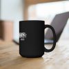 I swear It's Coffee Not Booze Black Mug 15oz - Image 4