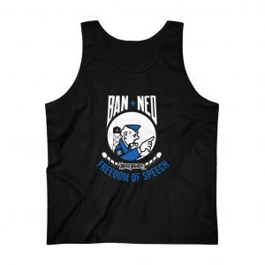 Banned Freedom Of Speech Tank Top